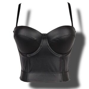Black Bustier Top